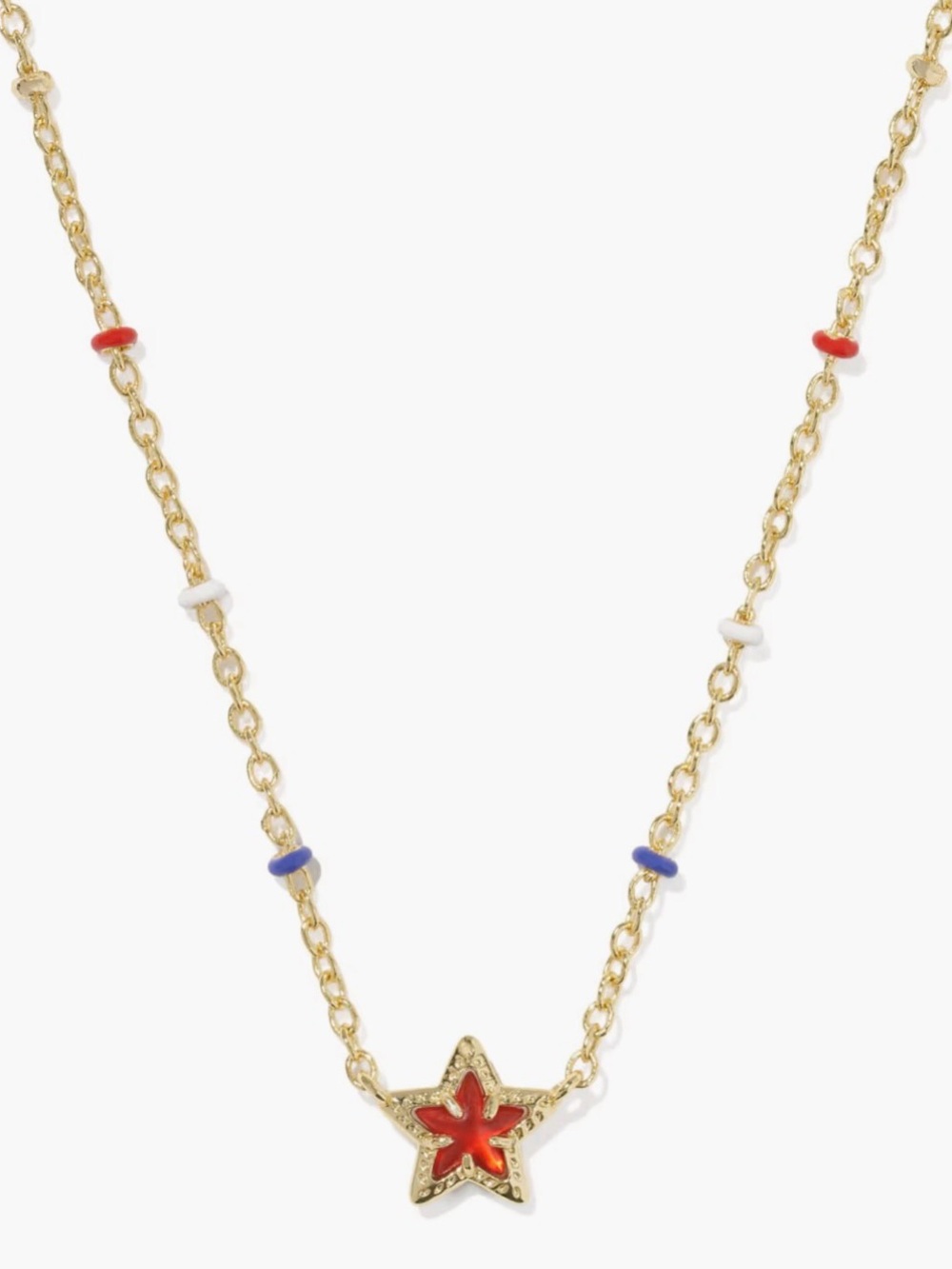 Kendra Scott Mini Cassidy Gold Short Pendant Necklace NWT
